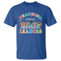 Teacher T Shirt Teaching Future Leaders Back To School - Wonder Print Shop