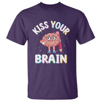 Teacher T Shirt Kiss Your Brain Back To School - Wonder Print Shop