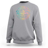 Retired Teacher Sweatshirt Let The Recess Begin Retirement - Wonder Print Shop