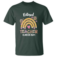 Retired Teacher T Shirt Class Of 2024 Retirement - Wonder Print Shop