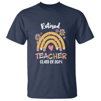 Retired Teacher T Shirt Class Of 2024 Retirement - Wonder Print Shop