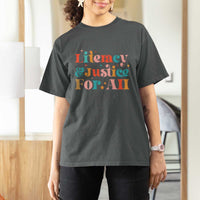 Librarian T Shirt For Women Literacy Justice For All - Wonder Print Shop