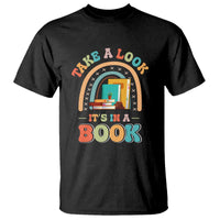 Librarian T Shirt Take A Look It's in A Book - Wonder Print Shop