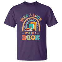 Librarian T Shirt Take A Look It's in A Book - Wonder Print Shop