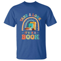 Librarian T Shirt Take A Look It's in A Book - Wonder Print Shop
