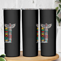 Native American Alaska Skinny Tumbler Ketchikan Totem Pole