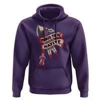 Proud To Be Native Hoodie American Indian Indigenous - Wonder Print Shop