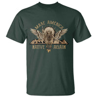 Native American T Shirt Make America Native Again Wild Life - Wonder Print Shop