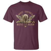 Native American T Shirt Make America Native Again Wild Life - Wonder Print Shop