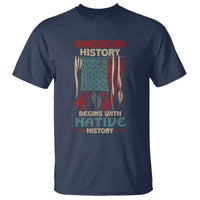 Make America Native Again America Flag T Shirt - Wonder Print Shop