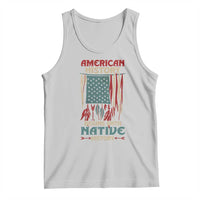 Make America Native Again America Flag Tank Top