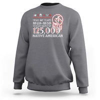 Trail Of Tears Sweatshirt The Deadly Journey 1828 1838 - Wonder Print Shop