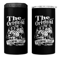 Native American Indian 4 in 1 Can Cooler Tumbler Original Founding Fathers