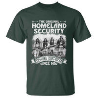Native American T Shirt Original Homeland Security - Wonder Print Shop