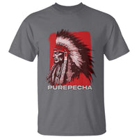 Mexican Indian Purepecha T Shirt Mexico Indigenous Proud Chief Vintage - Wonder Print Shop