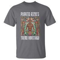 Puerto Rico Taino Heritage T Shirt Indigenous Warrior - Wonder Print Shop