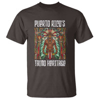 Puerto Rico Taino Heritage T Shirt Indigenous Warrior - Wonder Print Shop