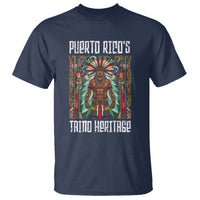 Puerto Rico Taino Heritage T Shirt Indigenous Warrior - Wonder Print Shop