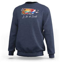 Puerto Rican Sweatshirt La Isla Del Encanto Puerto Rico - Wonder Print Shop