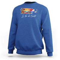 Puerto Rican Sweatshirt La Isla Del Encanto Puerto Rico - Wonder Print Shop