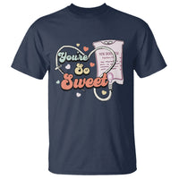 Valentine's Day T Shirt Retro Nurse Valentine You're So Sweet D10W Medical Peds PICU - Wonder Print Shop