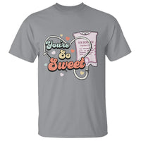 Valentine's Day T Shirt Retro Nurse Valentine You're So Sweet D10W Medical Peds PICU - Wonder Print Shop