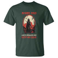 Japanese Samurai T Shirt Anime Dad Like A Regular Dad Except Way Cooler - Wonder Print Shop