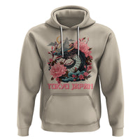 Tokyo Japan Dragon Hoodie Asian Inspired Retro Aesthetic Sakura Japanese Cherry Blossoms - Wonder Print Shop