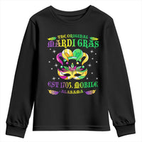 The Original Mardi Gras Youth Sweatshirt Mobile Alabama 1703