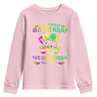 The Original Mardi Gras Youth Sweatshirt Mobile Alabama 1703
