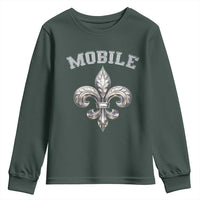 Mardi Gras Mobile Alabama Youth Sweatshirt