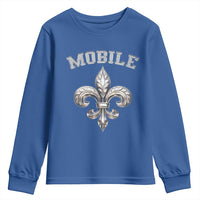 Mardi Gras Mobile Alabama Youth Sweatshirt
