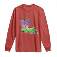 Louisiana Mardi Gras Coquette Long Sleeve Shirt