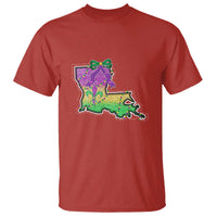 Louisiana Mardi Gras Coquette T Shirt