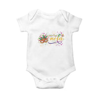 Mardi Gras Baby Onesie NOLA New Orleans Louisiana