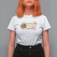 Mardi Gras T Shirt For Women NOLA New Orleans Louisiana