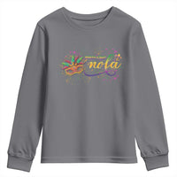 Mardi Gras Youth Sweatshirt NOLA New Orleans Louisiana