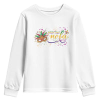 Mardi Gras Youth Sweatshirt NOLA New Orleans Louisiana
