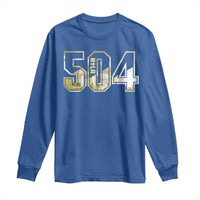 504 NOLA New Orleans Louisiana Long Sleeve Shirt