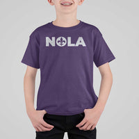 NOLA New Orleans Louisiana T Shirt For Kid