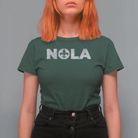 NOLA New Orleans Louisiana T Shirt For Women