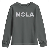 NOLA New Orleans Louisiana Youth Sweatshirt