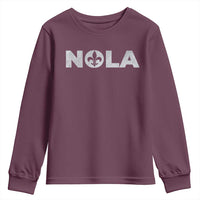 NOLA New Orleans Louisiana Youth Sweatshirt