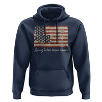 Louisiana Hoodie Laissez Les Bon Temps Rouler American Flag