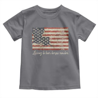 Louisiana Toddler T Shirt Laissez Les Bon Temps Rouler American Flag