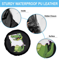 Cute Louisiana Aligator Spare Tire Cover