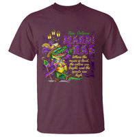 New Orleans Louisiana Mardi Gras T Shirt Where The Music Is Loud The Colors Are Bright And The Spirits Are High