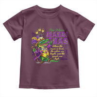New Orleans Louisiana Mardi Gras Toddler T Shirt Where The Music Is Loud The Colors Are Bright And The Spirits Are High