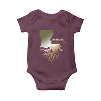 Louisiana Roots Pride Baby Onesie