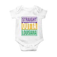 Straight Outta Louisiana Baby Onesie